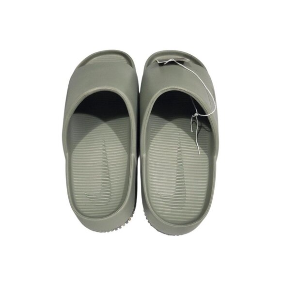 Nike Calm Slide Mens 9 Womens 10 Light Army Slip On Sandal Flip Flop FD4116 301 - Picture 6 of 6